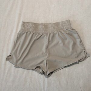 Nike Women's Athletic Shorts in Light Gray